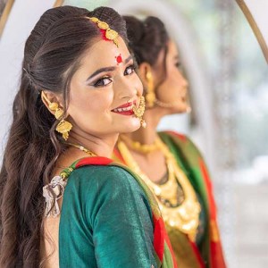 Bengali Bridal Makeup in Shalimar Bagh