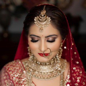 Destination Wedding Makeup in Delhi University Area