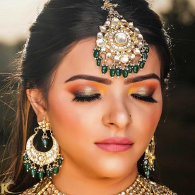 Engagement Makeup in Begum Pur