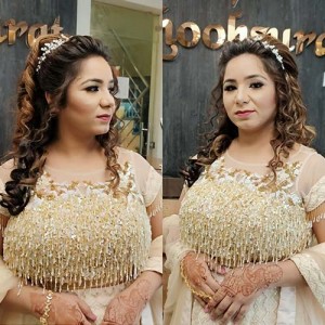 Glossy Party Makeup in Gulmohar Park