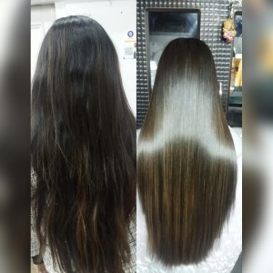 Rebonding and Smoothening in Chandni Chowk